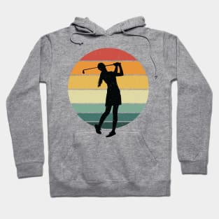 golf vintage classic retro Hoodie